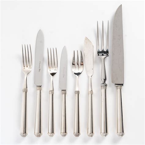 christian dior flatware